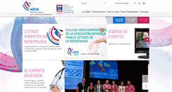Desktop Screenshot of aeem.es